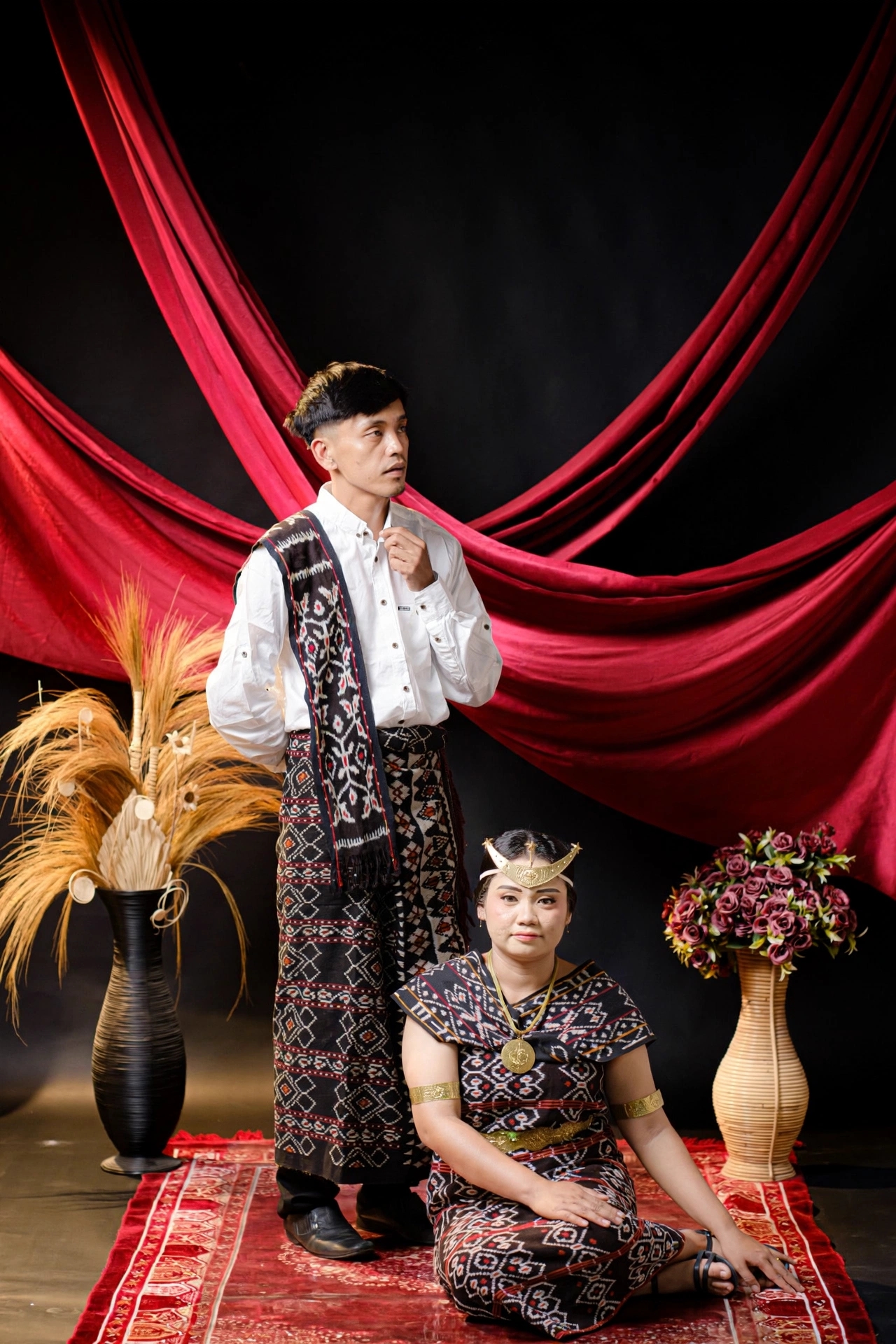 Foto prewedding Reva dan Rudi, momen 1